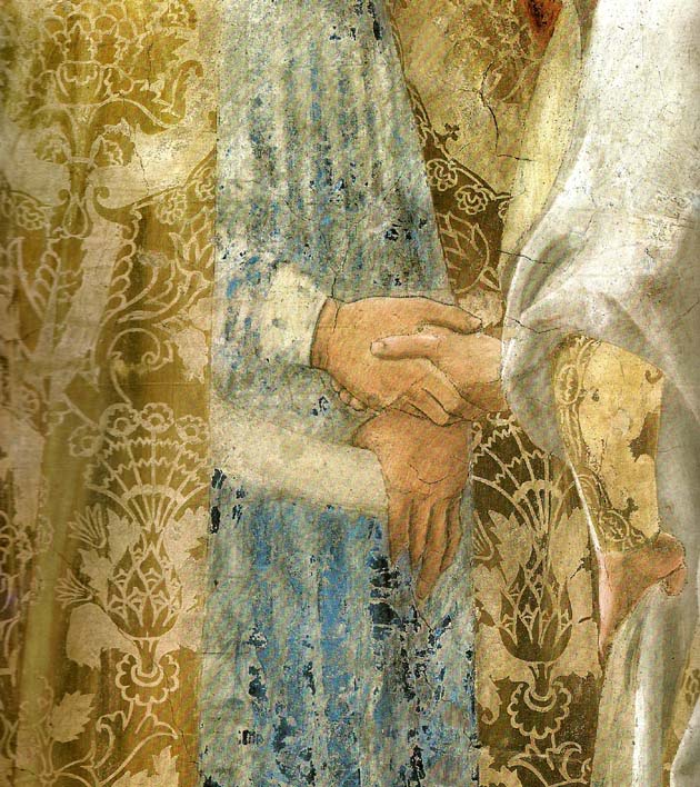 the legend of the true cross, detail